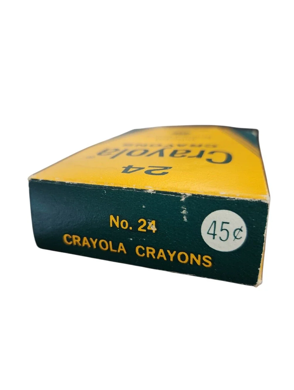 Vintage Deadstock NOS Crayola Crayons 24 Brilliant Colors Binney & Smith Unused